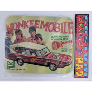 The Monkees Monkeemobile Mouse Pad Vintage
